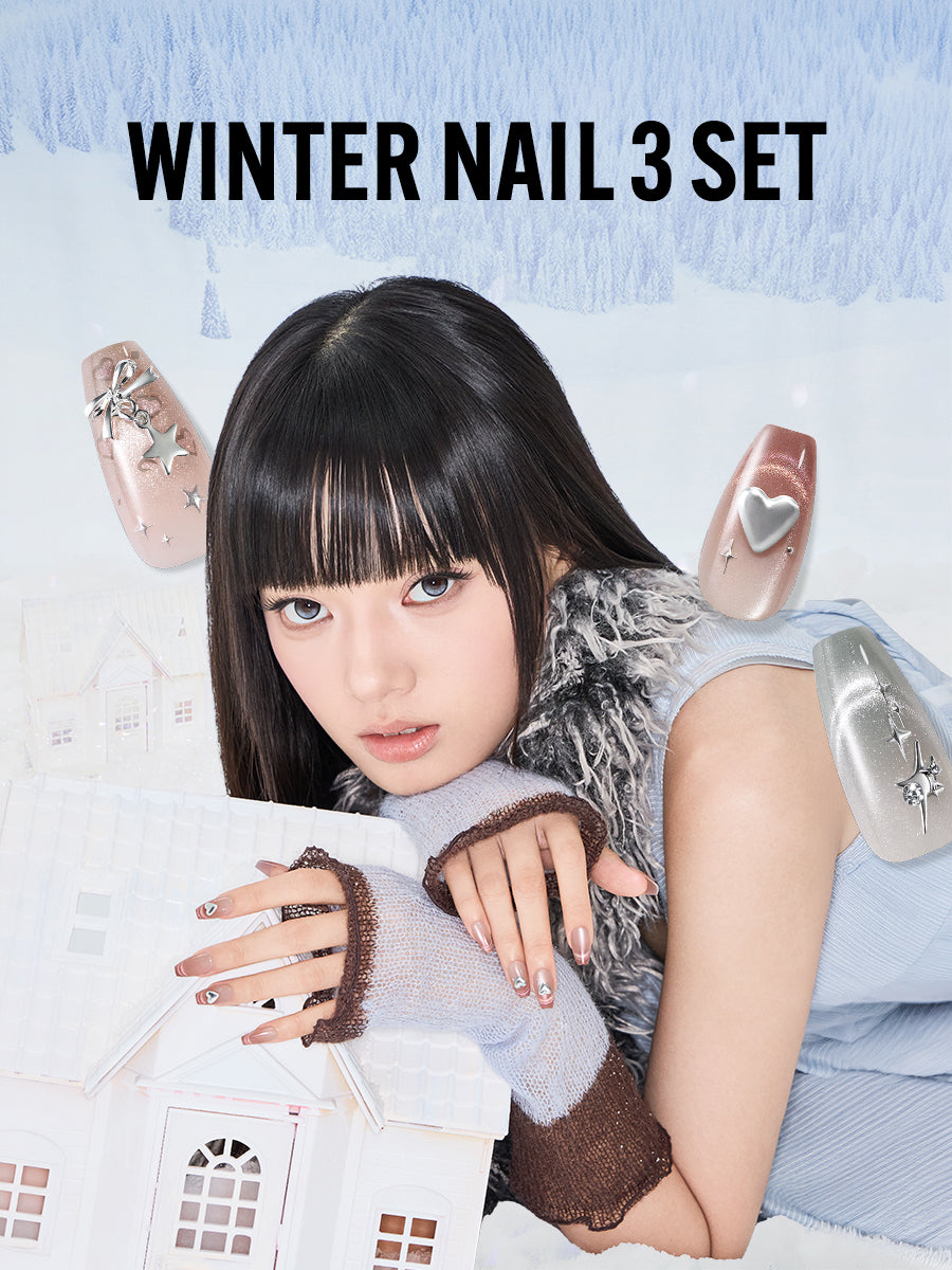 【選べる3点セット】WINTER NAIL(全24種)