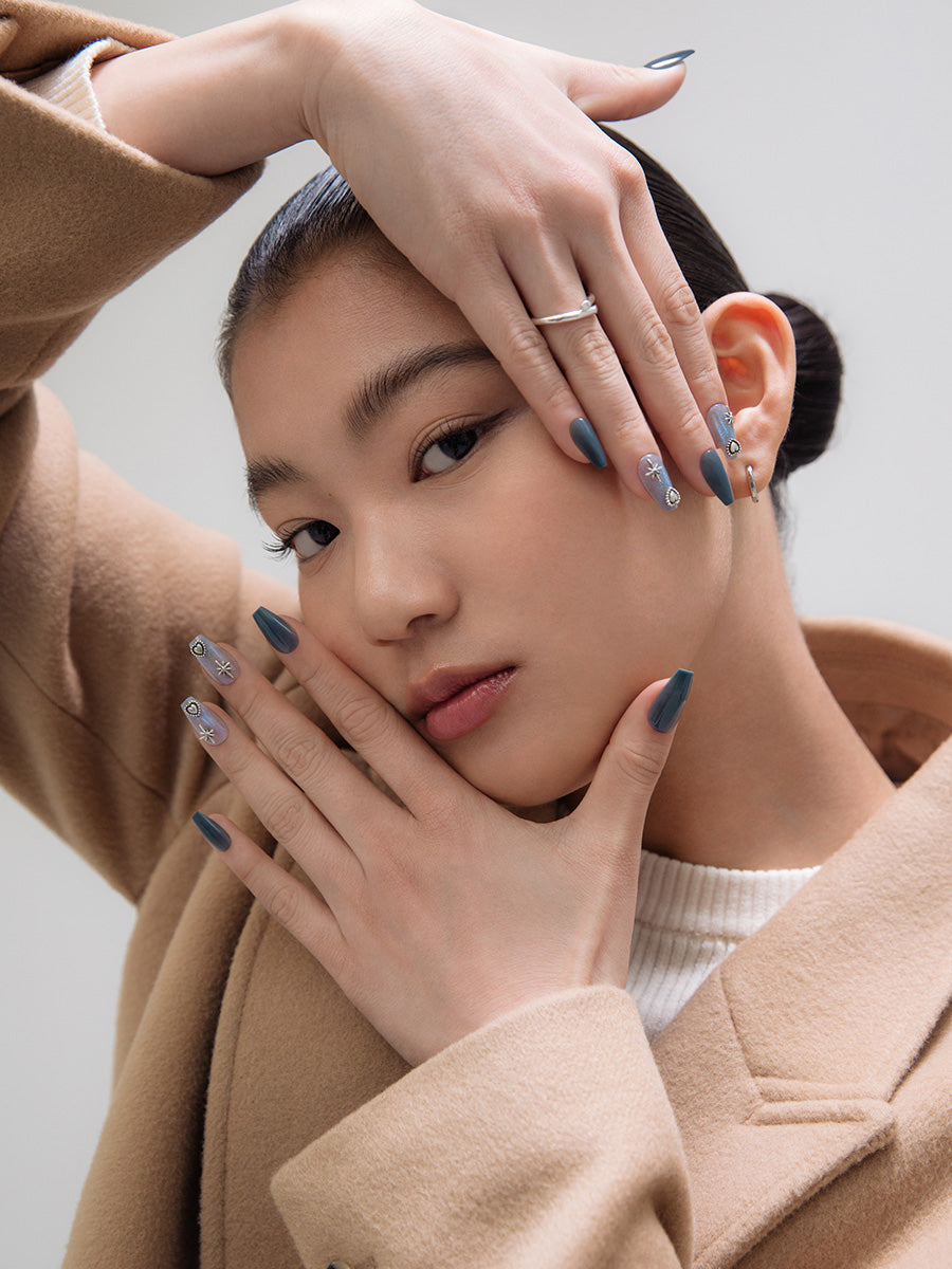 【特別コラボセット】COOL ver - FINGER SUITのグローバルアンバサダー『freezia』との特別コラボセット。ベストセラ-のセットに両面接着シールまでついたお得なセットとして登場!