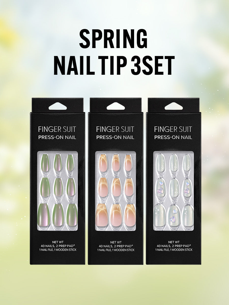 【選べる3点セット】SPRING NAIL 新作(全16種)