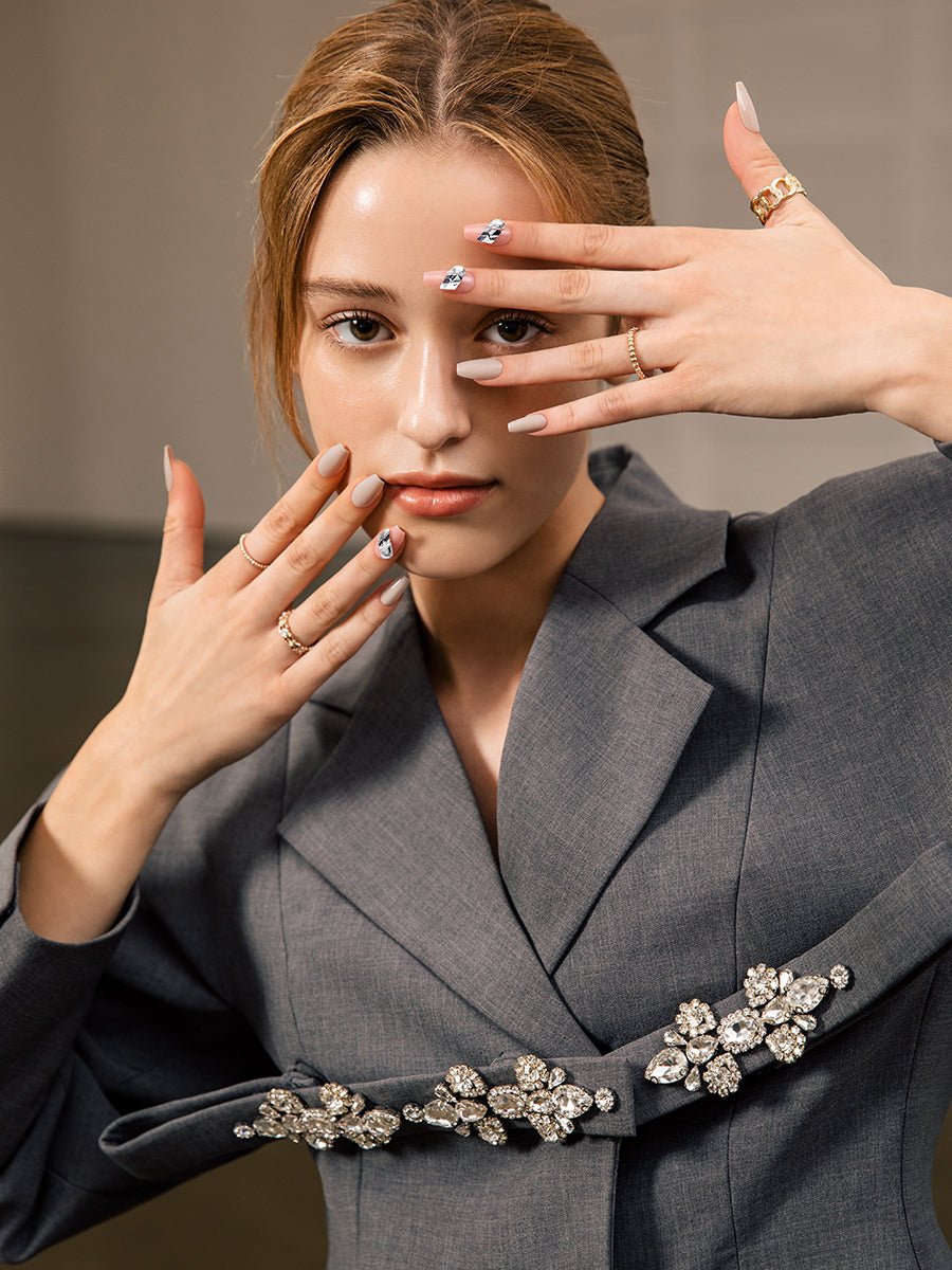 Half Moon(ハーフムーン) - FINGER SUIT(フィンガースーツ)ネイルチップ