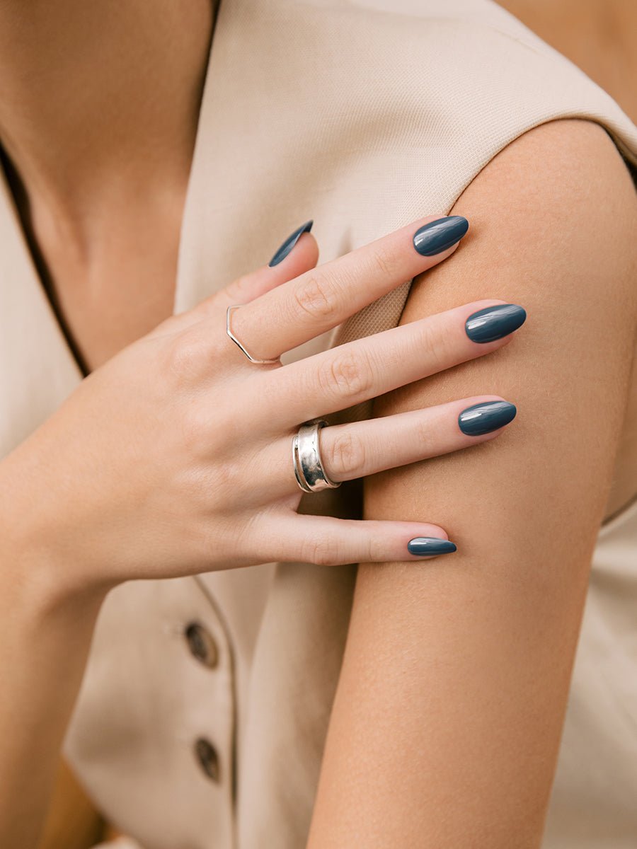 Night Blue(ナイトブルー) - FINGER SUIT(フィンガースーツ)ネイルチップ