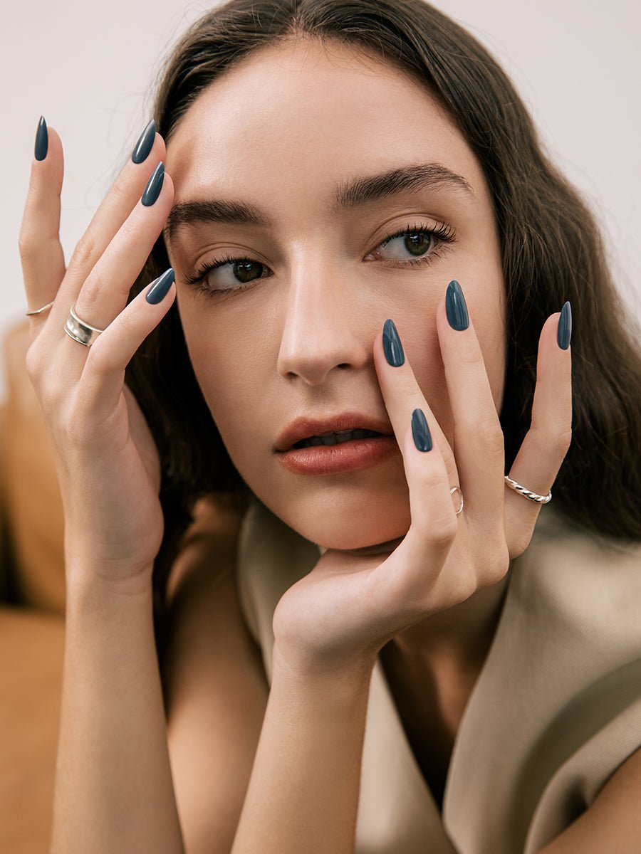 Night Blue(ナイトブルー) - FINGER SUIT(フィンガースーツ)ネイルチップ