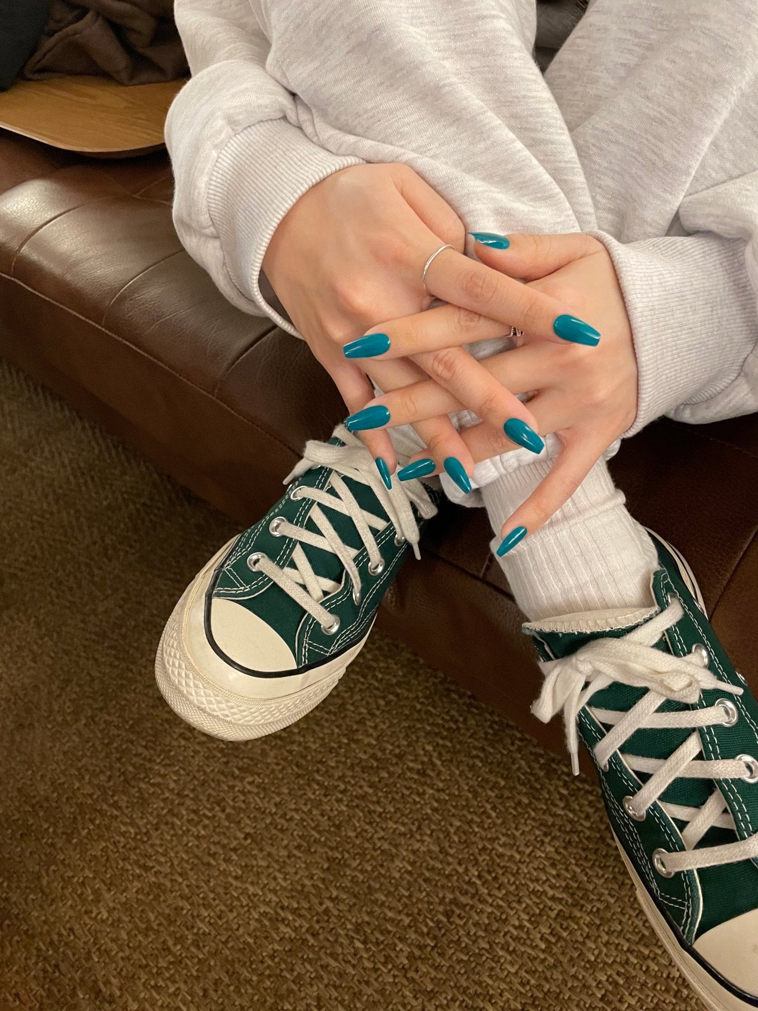 Syrup Turquoise(シロップターコイズ) - FINGER SUIT(フィンガースーツ)ネイルチップ