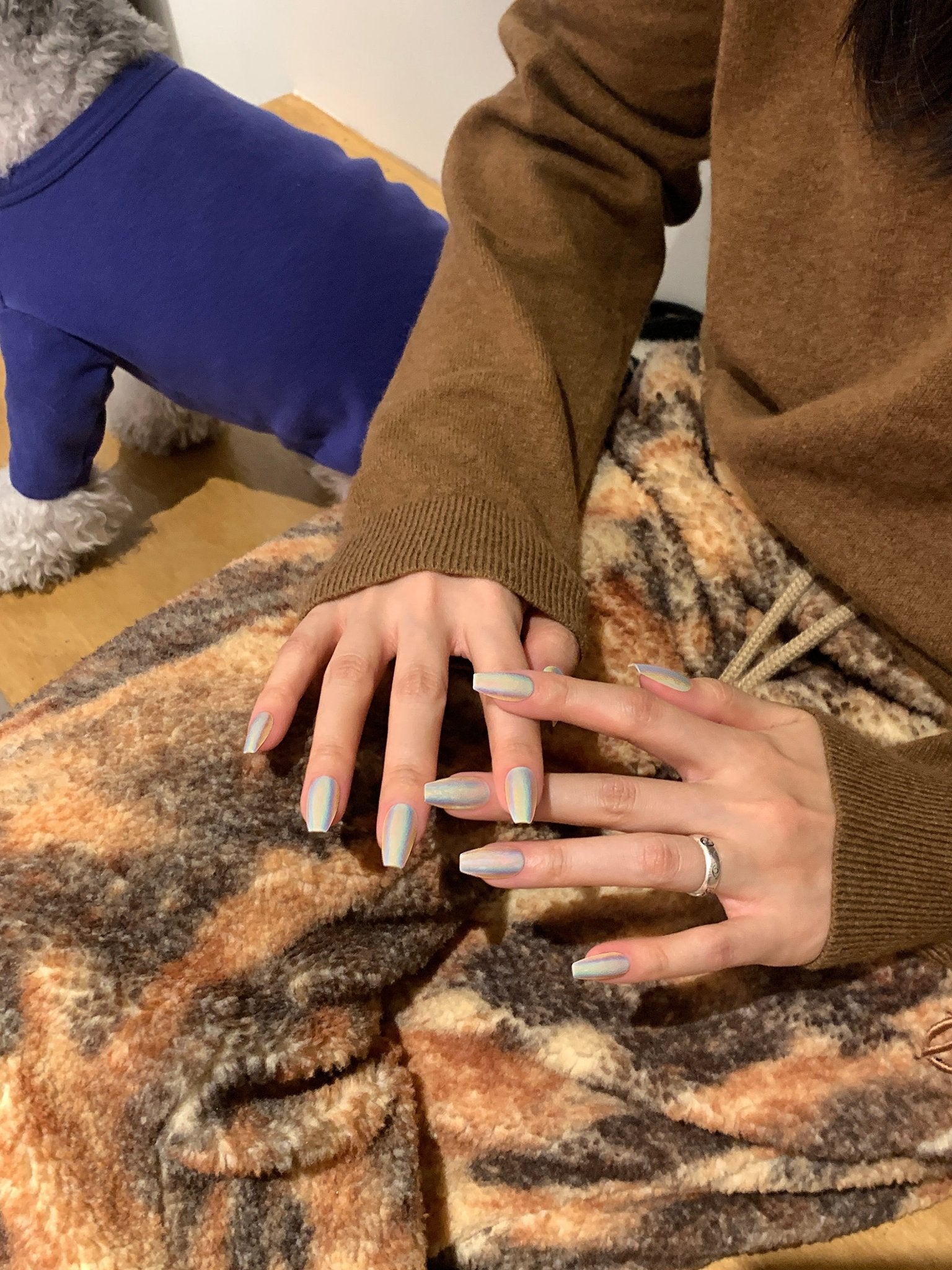 【テヨン・Red Velvet スルギ着用】Ariel(アリエル) - FINGER SUIT(フィンガースーツ)ネイルチップ