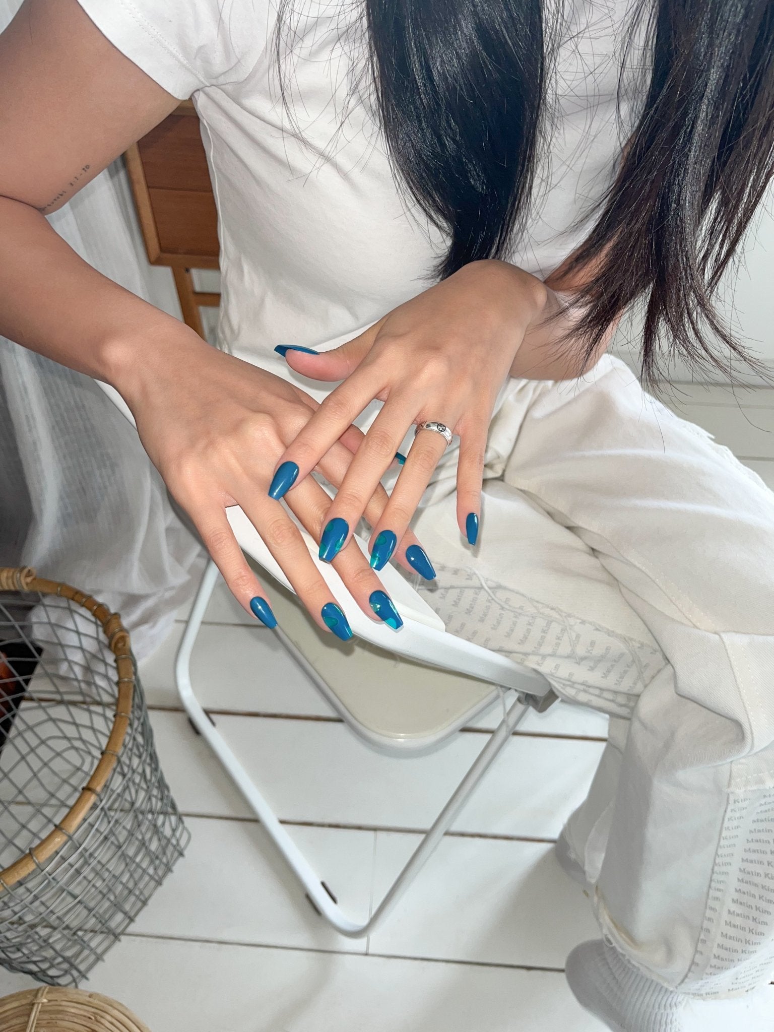 Savage Blue(サビジブルー) - FINGER SUIT(フィンガースーツ)ネイルチップ