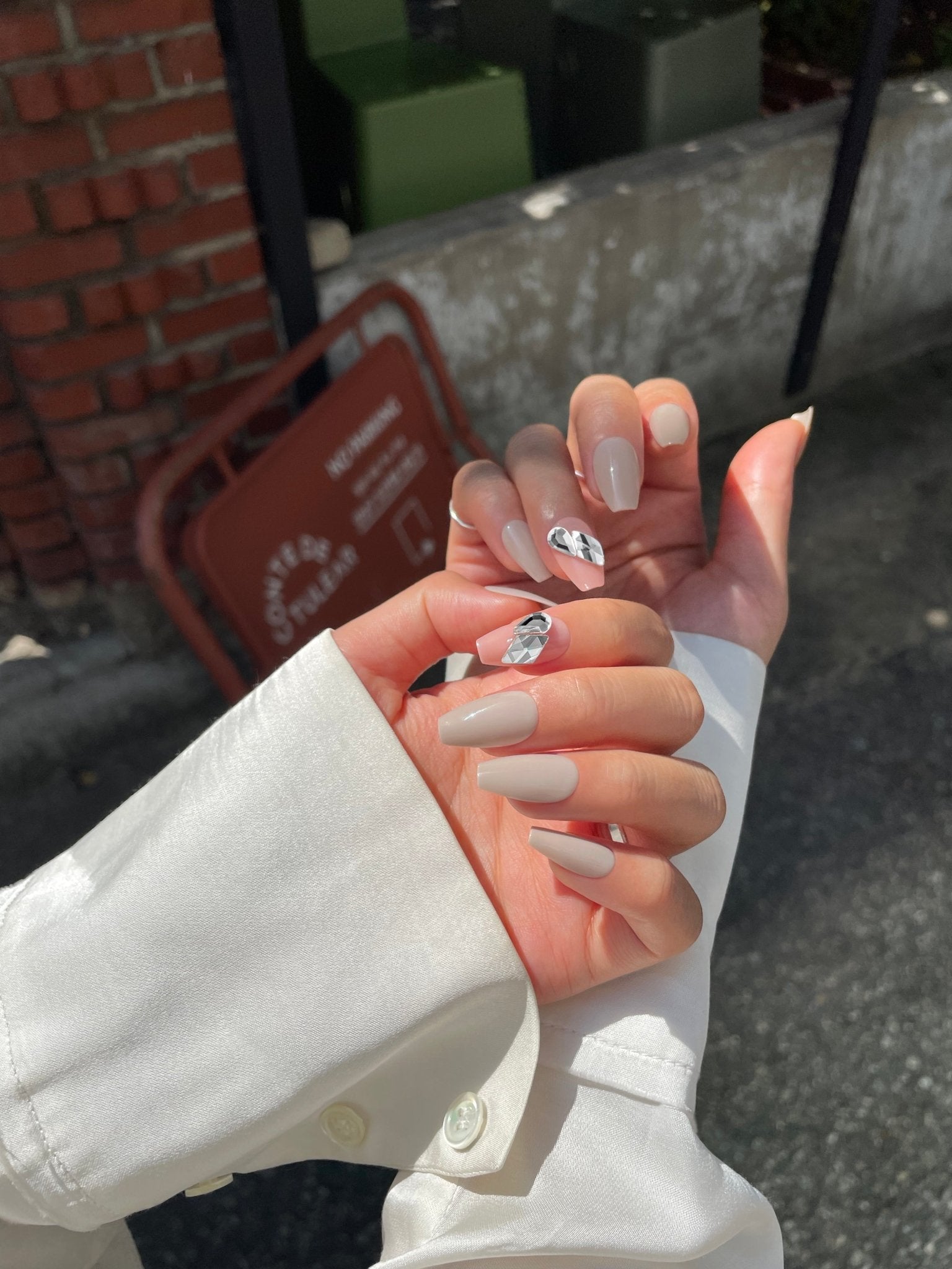 Half Moon(ハーフムーン) - FINGER SUIT(フィンガースーツ)ネイルチップ