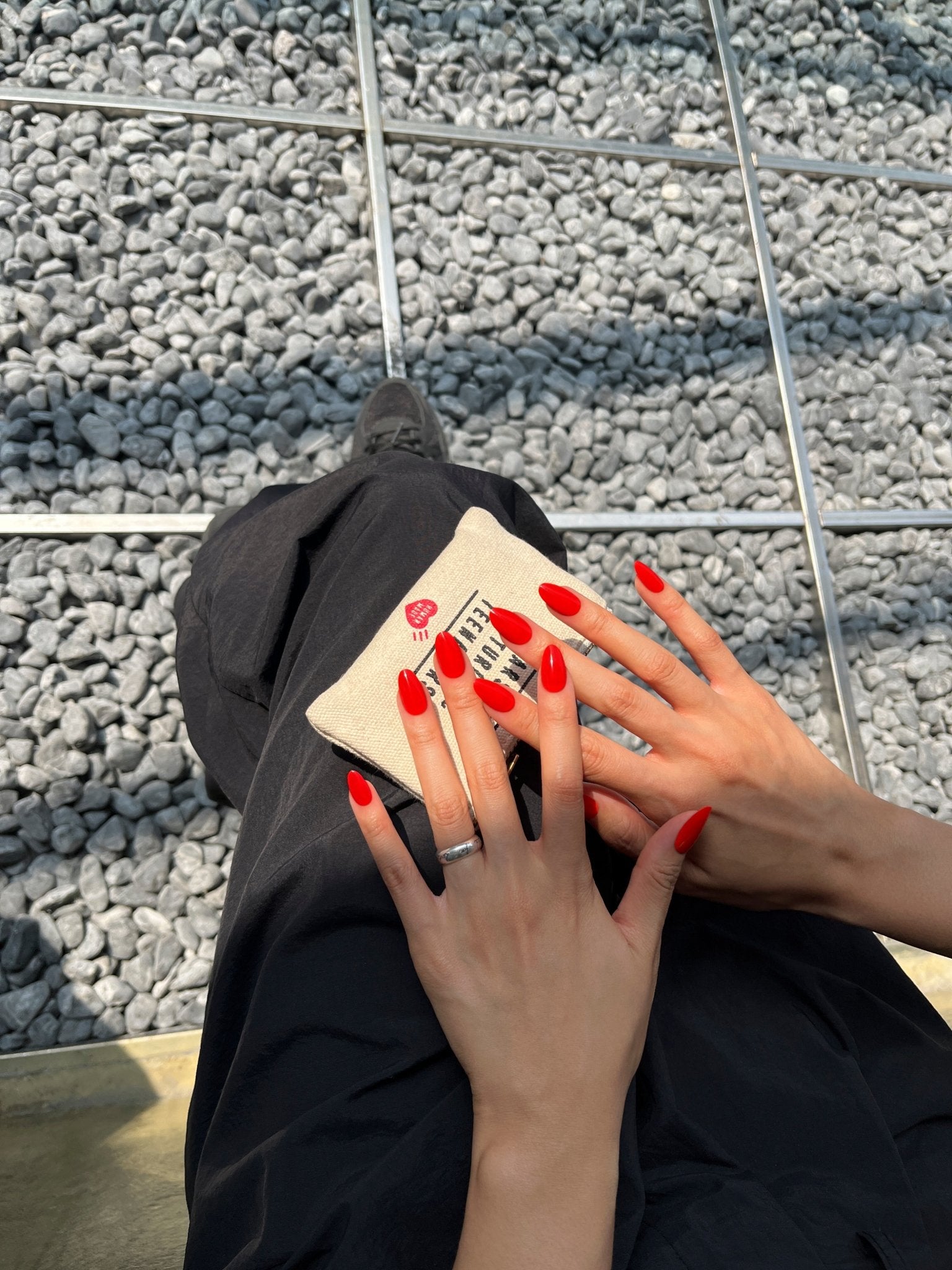 Apple Red(アップルレッド) - FINGER SUIT(フィンガースーツ)ネイルチップ