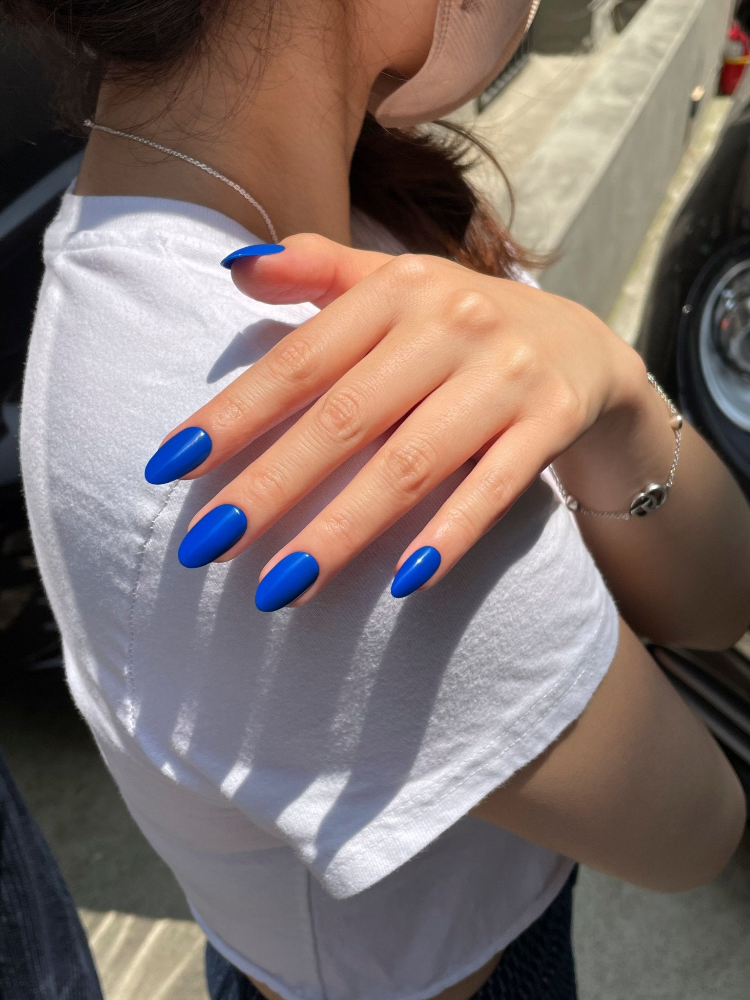 Perfect Blue (オーバル)(パーフェクトブルー(オーバル)) - FINGER SUIT(フィンガースーツ)ネイルチップ