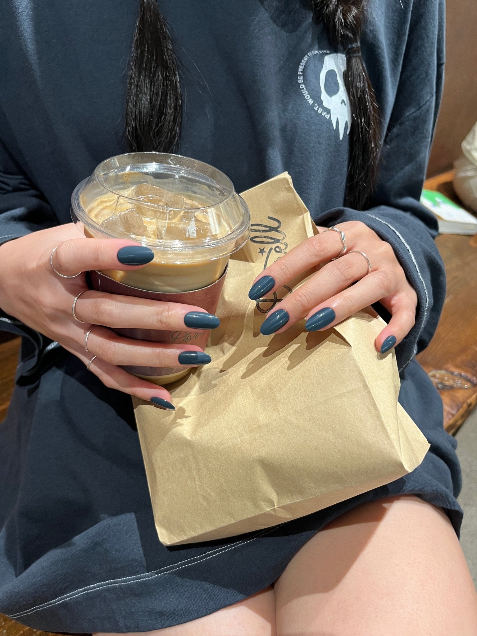 Night Blue(ナイトブルー) - FINGER SUIT(フィンガースーツ)ネイルチップ