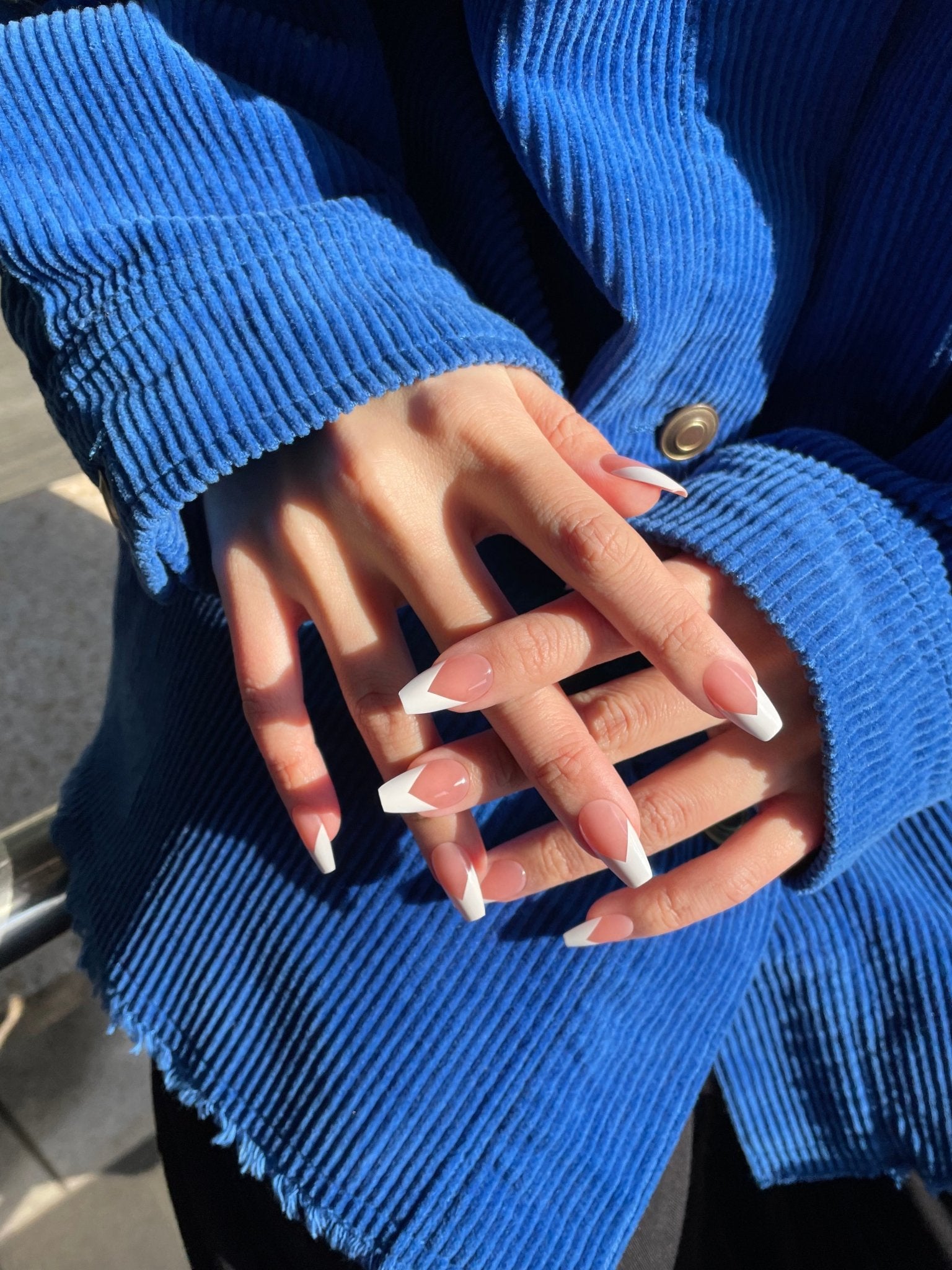 【Kep1er 着用】White Space(ホワイトスぺース) - FINGER SUIT(フィンガースーツ)ネイルチップ