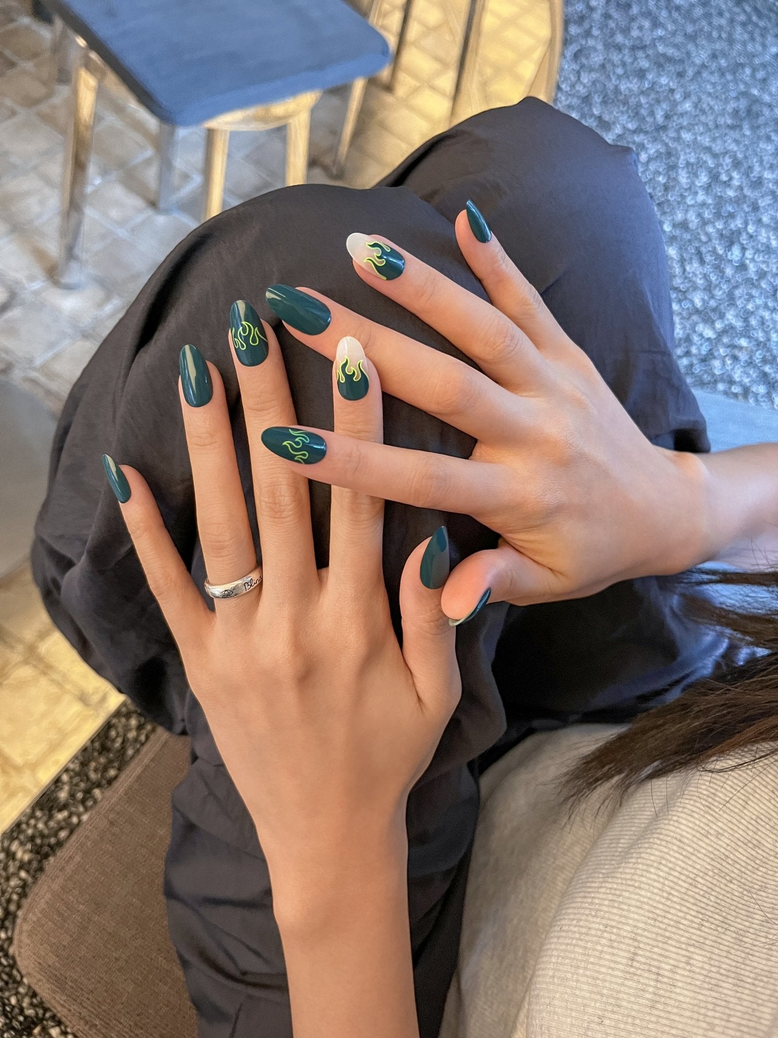 【Kep1er 着用】Spicy Power(スパイシーパワー) - FINGER SUIT(フィンガースーツ)ネイルチップ