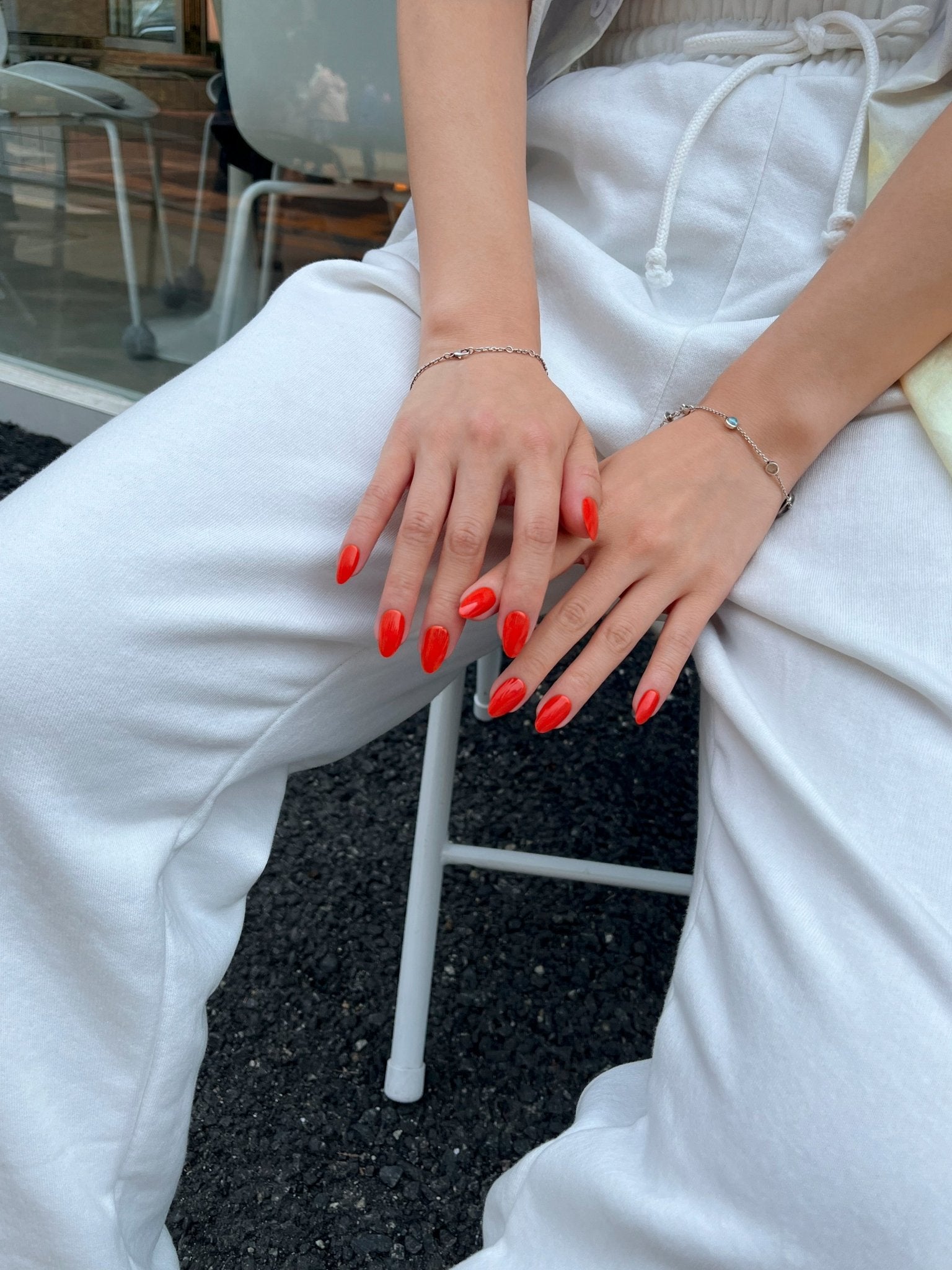 Apple Red(アップルレッド) - FINGER SUIT(フィンガースーツ)ネイルチップ