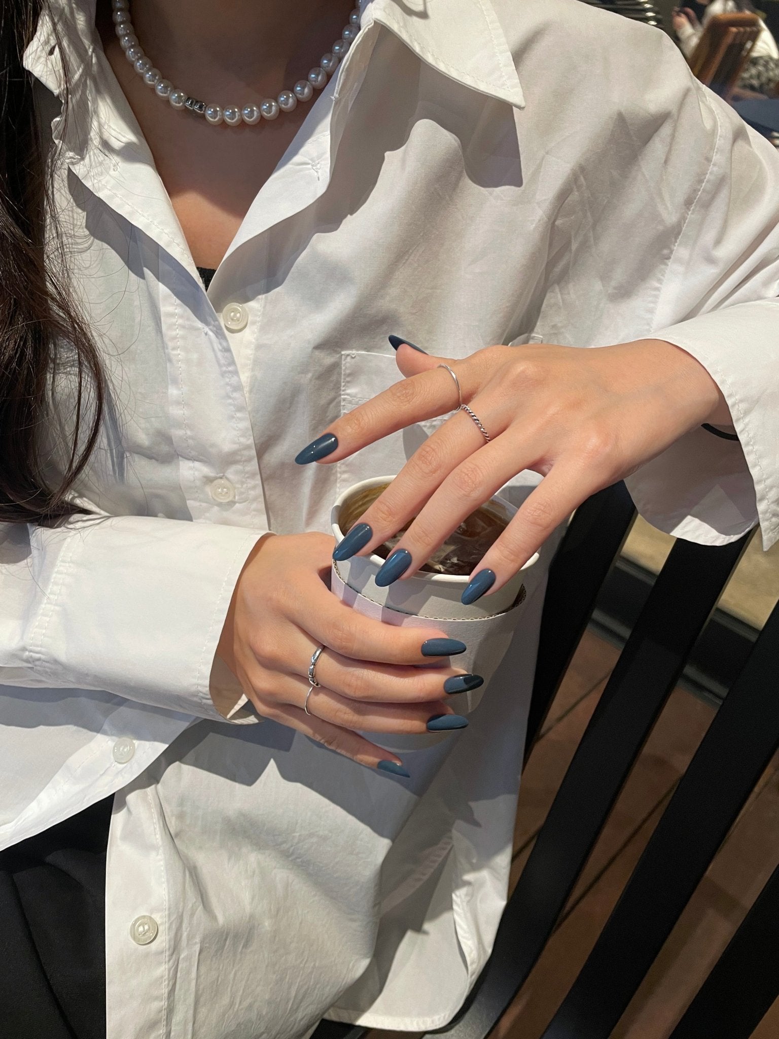 Night Blue(ナイトブルー) - FINGER SUIT(フィンガースーツ)ネイルチップ