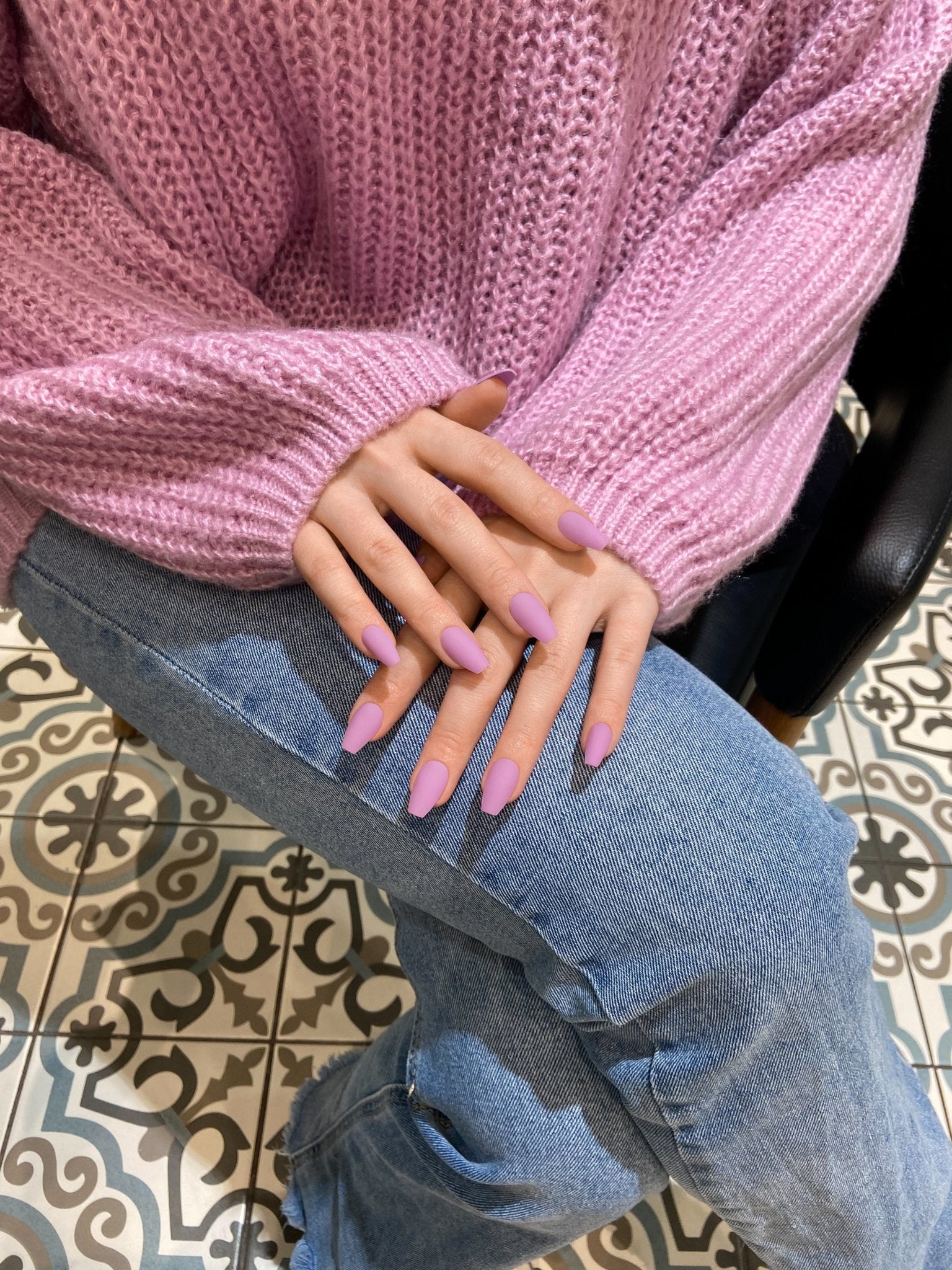 Taffy Pink(タフィーピンク) - FINGER SUIT(フィンガースーツ)ネイルチップ