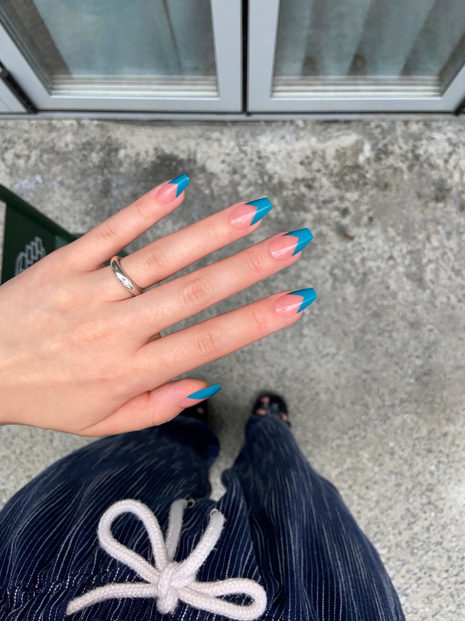 Kinda Blue(キンダブルー) - FINGER SUIT(フィンガースーツ)ネイルチップ