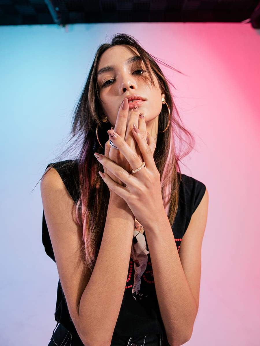 【ITZY リュジン着用】Bae(ベイ) - FINGER SUIT(フィンガースーツ)ネイルチップ