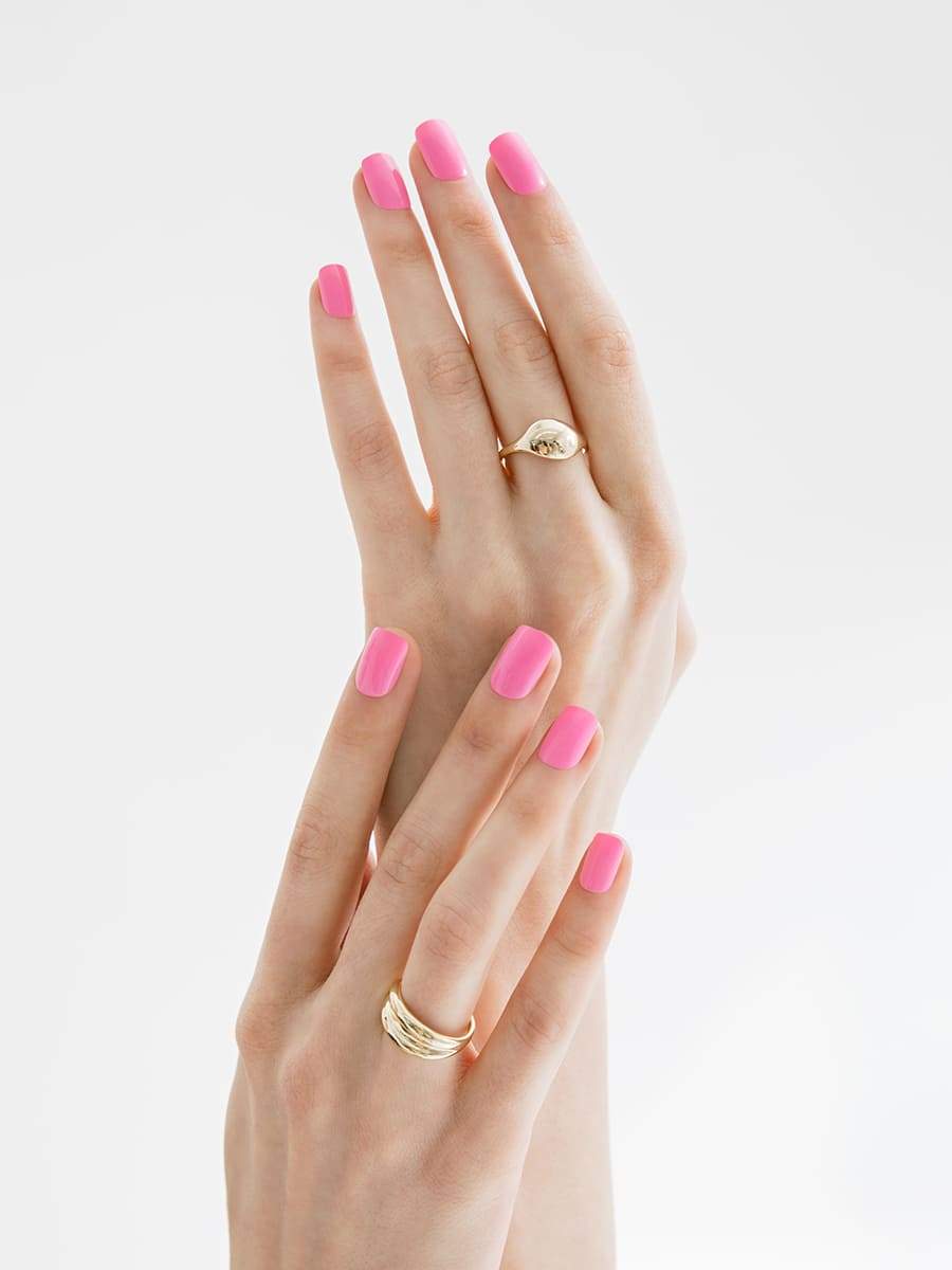 Bubble Gum Pink(バブルガムピンク) - FINGER SUIT(フィンガースーツ)ネイルチップ