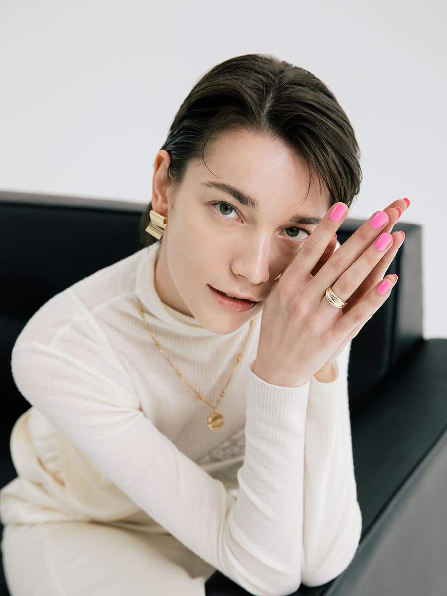 Bubble Gum Pink(バブルガムピンク) - FINGER SUIT(フィンガースーツ)ネイルチップ