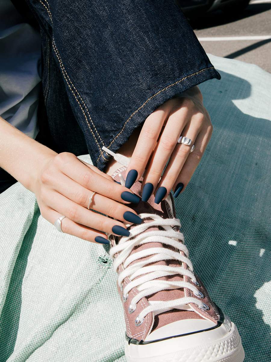 Deep Blue - FINGER SUIT(フィンガースーツ)ネイルチップ