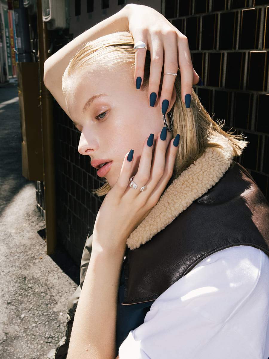 Deep Blue - FINGER SUIT(フィンガースーツ)ネイルチップ