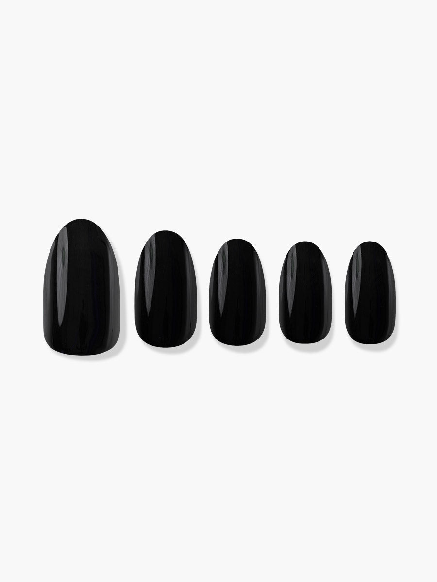 Perfect Black (パーフェクトブラック) - FINGER SUIT(フィンガースーツ)ネイルチップ