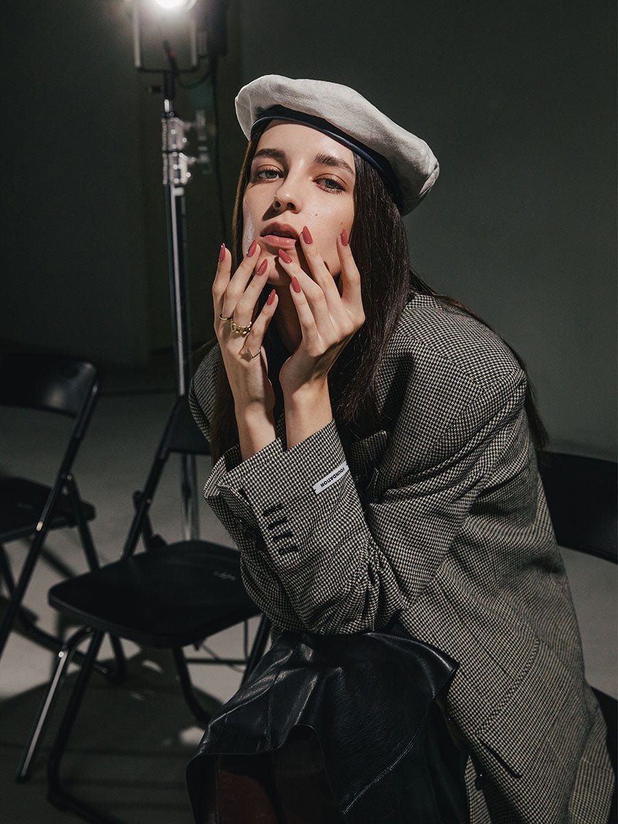 Brick Red(ブリックレッド) - FINGER SUIT(フィンガースーツ)ネイルチップ