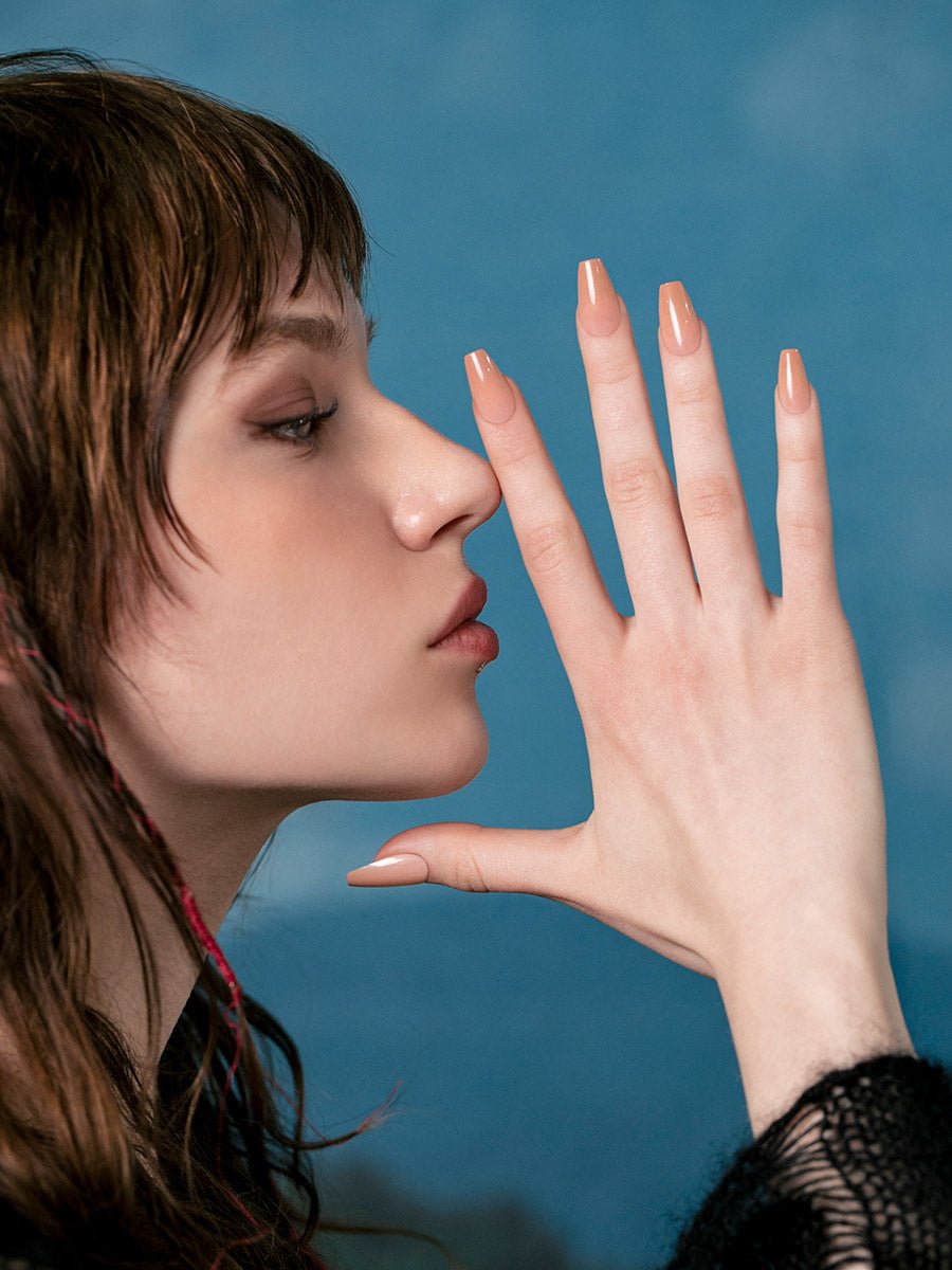 Nude Blush(ヌーディ・ブラッシュ) - FINGER SUIT(フィンガースーツ)ネイルチップ