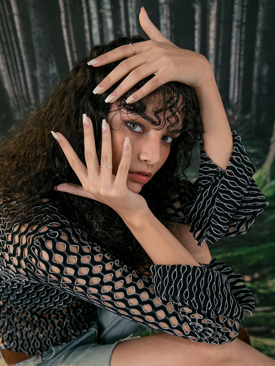 Beige Essentials(ベージュエッセンシャルズ) - FINGER SUIT(フィンガースーツ)ネイルチップ