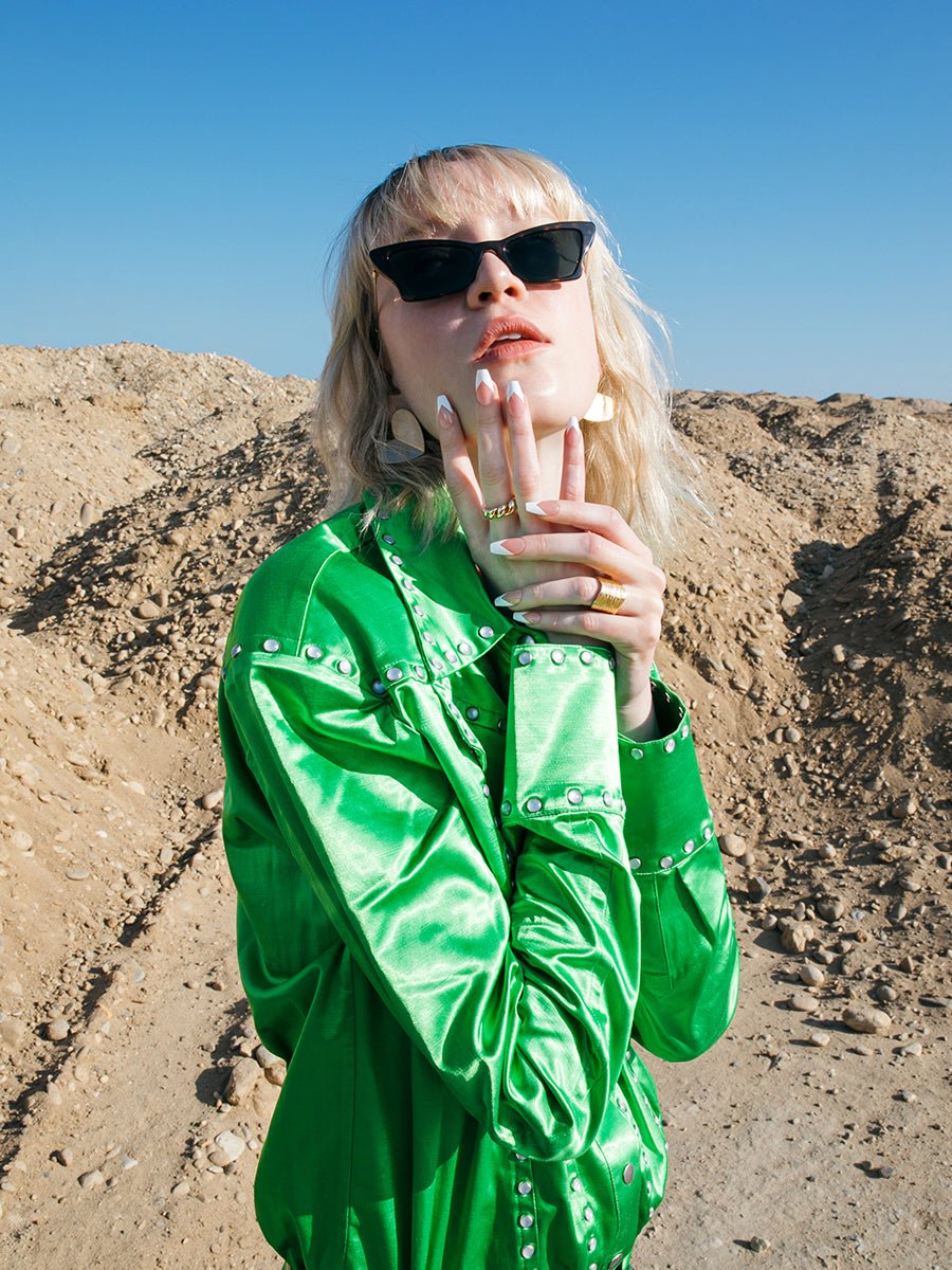 【Kep1er 着用】White Space(ホワイトスぺース) - FINGER SUIT(フィンガースーツ)ネイルチップ