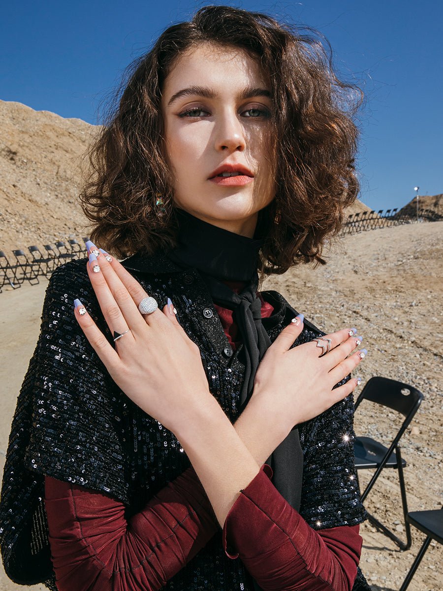 【Kep1er 着用】Crush(クラッシュ) - FINGER SUIT(フィンガースーツ)ネイルチップ