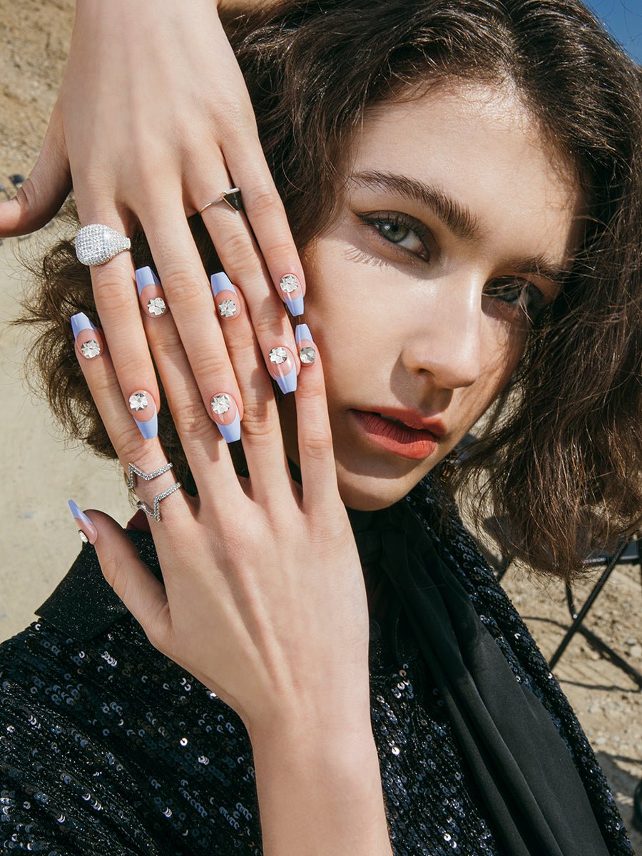 【Kep1er 着用】Crush(クラッシュ) - FINGER SUIT(フィンガースーツ)ネイルチップ