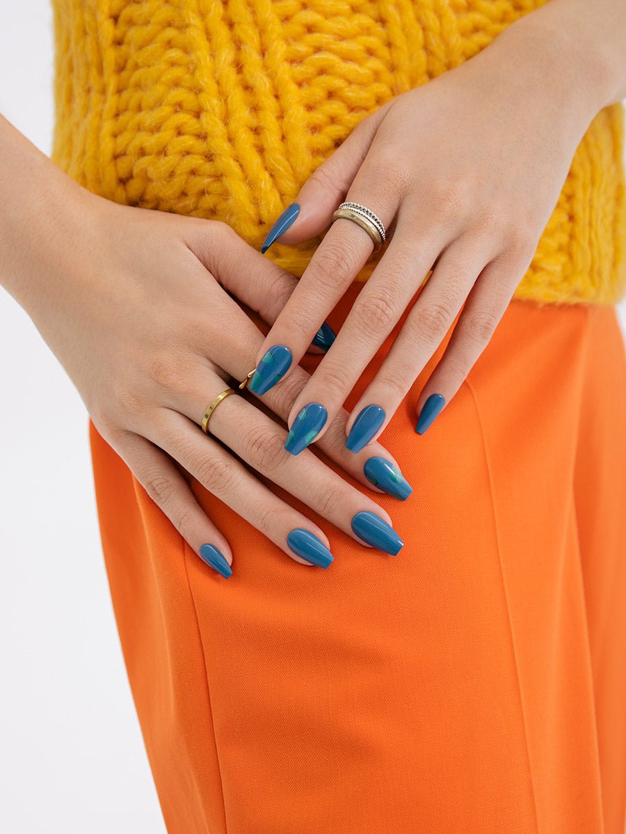 Savage Blue(サビジブルー) - FINGER SUIT(フィンガースーツ)ネイルチップ