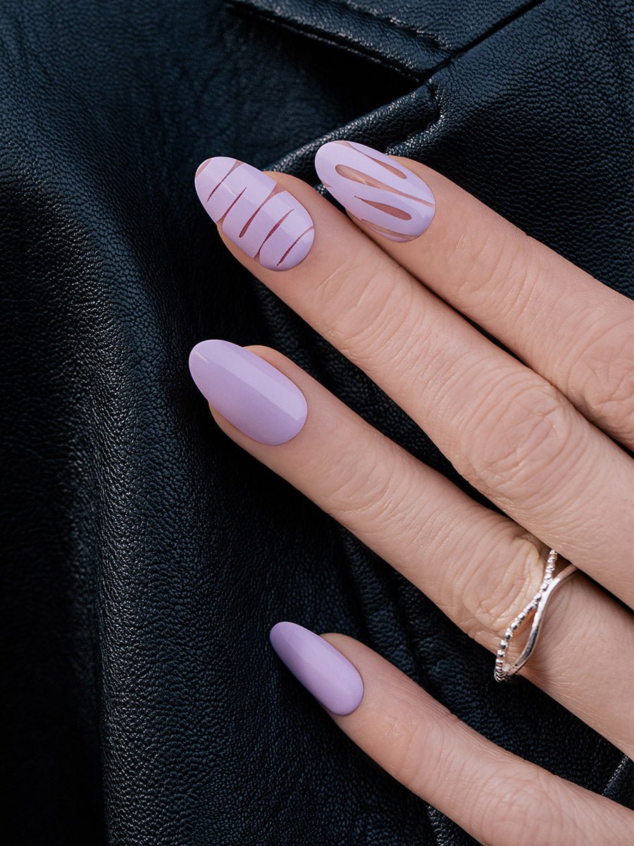 Purple Clay(パープルクレー) - FINGER SUIT(フィンガースーツ)ネイルチップ