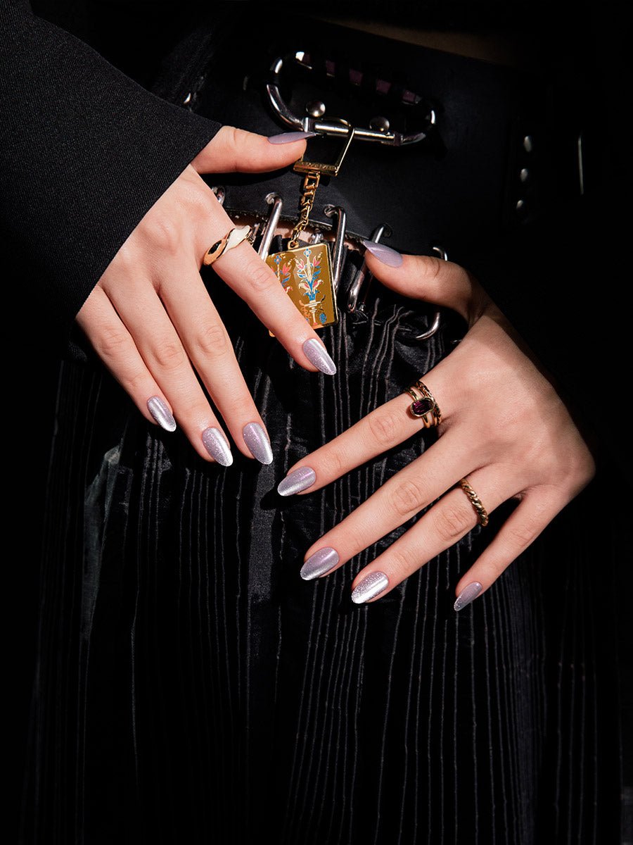 【OH MY GIRL ユア着用】Indigo Flow(インディゴフロー) - FINGER SUIT(フィンガースーツ)ネイルチップ