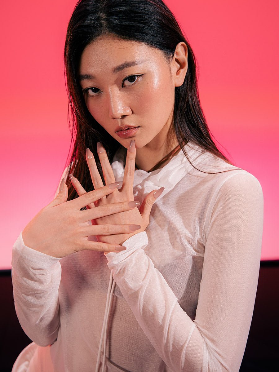 Cinnamon Ombre(シナモンオンブレ) - FINGER SUIT(フィンガースーツ)ネイルチップ