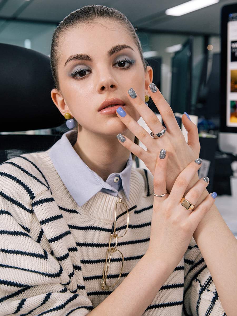 【NMIXX ジウ着用】Flash(フラッシュ) - FINGER SUIT(フィンガースーツ)ネイルチップ