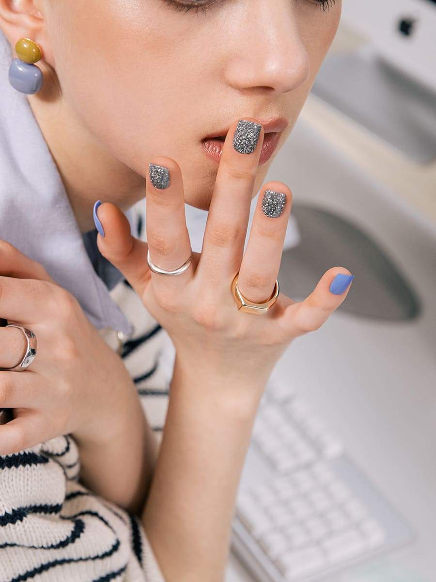 【NMIXX ジウ着用】Flash(フラッシュ) - FINGER SUIT(フィンガースーツ)ネイルチップ