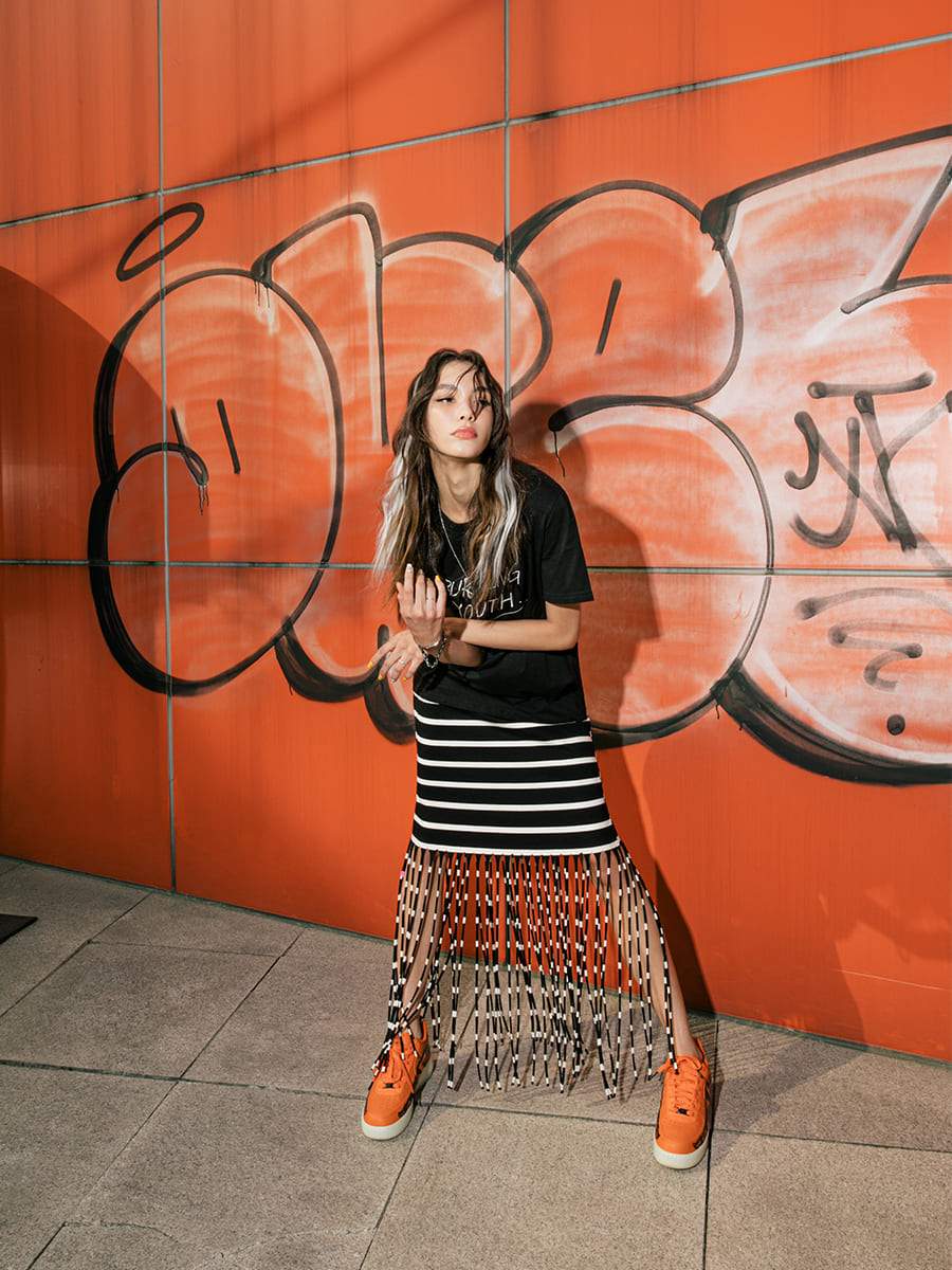 【Kep1er 着用】Positive Vibes(ポジティブバイブス) - FINGER SUIT(フィンガースーツ)ネイルチップ