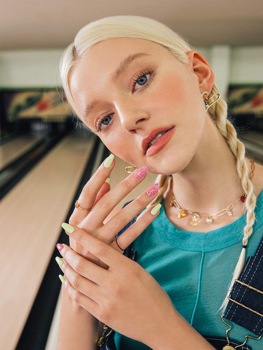 Roller Skate(ローラースケート) - FINGER SUIT(フィンガースーツ)ネイルチップ