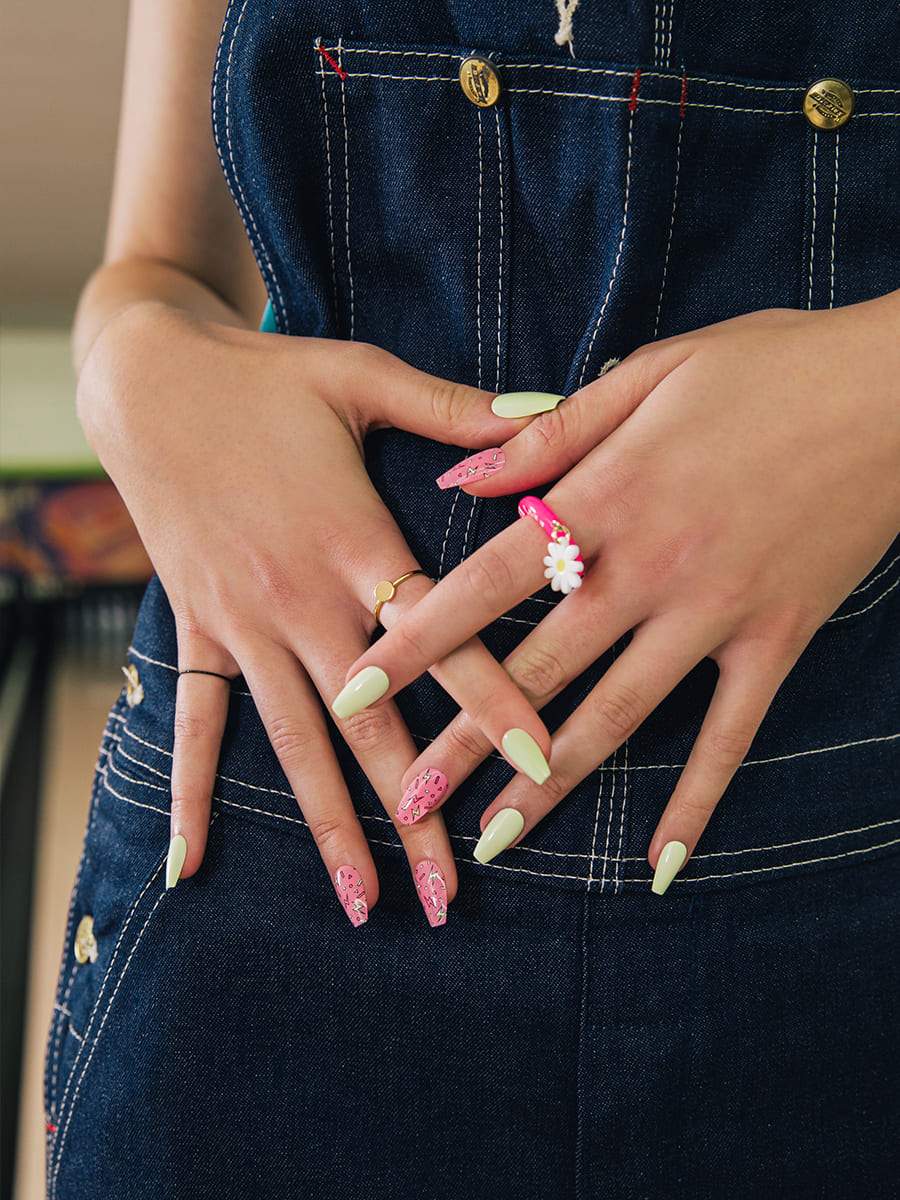 Roller Skate(ローラースケート) - FINGER SUIT(フィンガースーツ)ネイルチップ