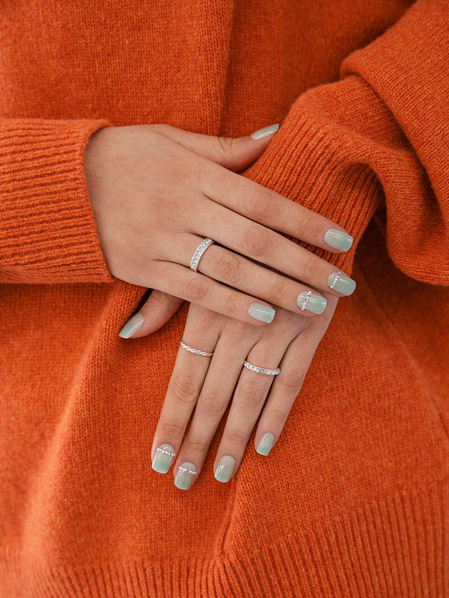 Santorini(サントリーニ) - FINGER SUIT(フィンガースーツ)ネイルチップ