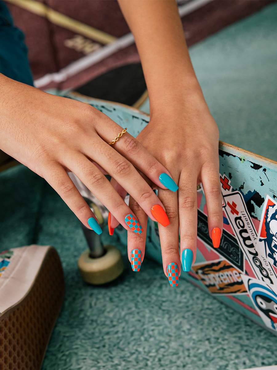 Skater(スケーター) - FINGER SUIT(フィンガースーツ)ネイルチップ