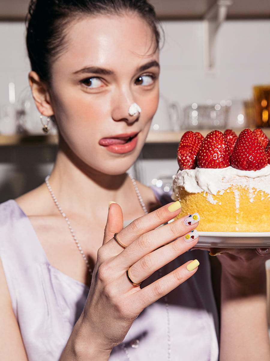 【NMIXX 着用】Smile(スマイル) - FINGER SUIT(フィンガースーツ)ネイルチップ