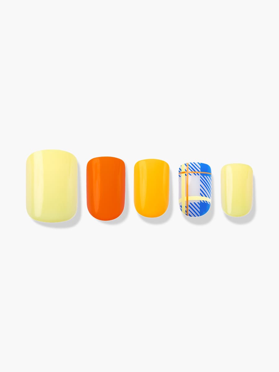 Summer Check(サマーチェック) - FINGER SUIT(フィンガースーツ)ネイルチップ