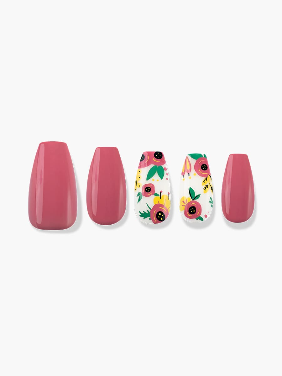 Tropical Flower(トロピカルフラワー) - FINGER SUIT(フィンガースーツ)ネイルチップ