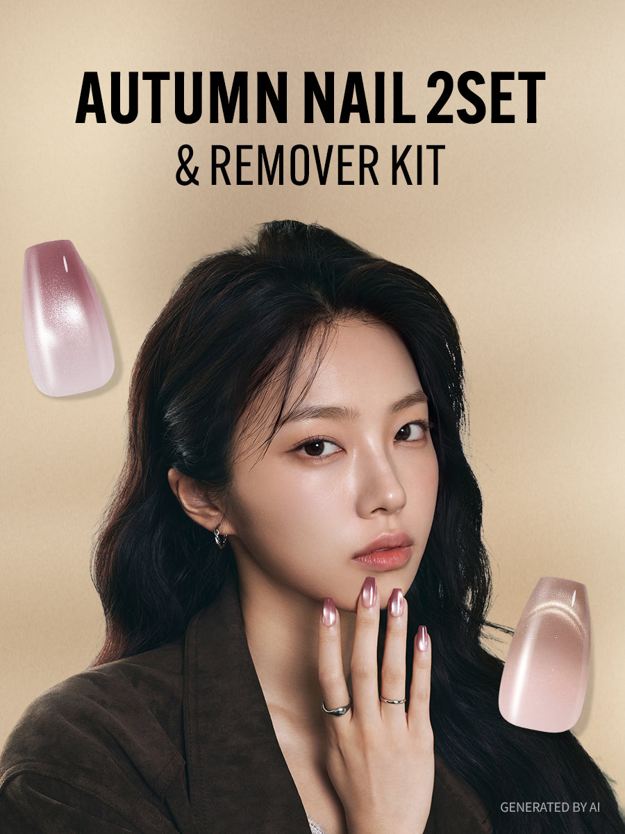 【選べる2点セット】AUTUMN NAIL TIP SET（全24種）