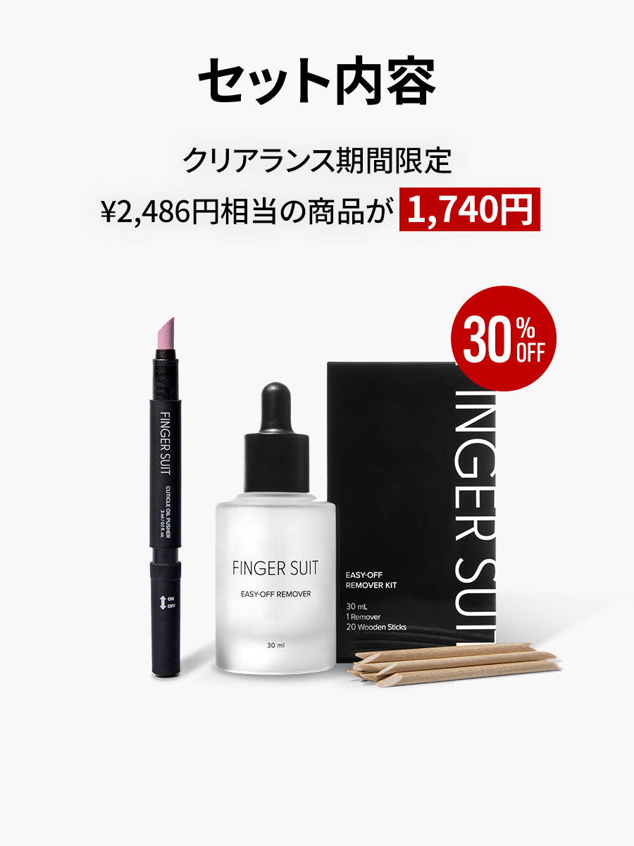 【CARE SET】ネイルチップをよく使う方に