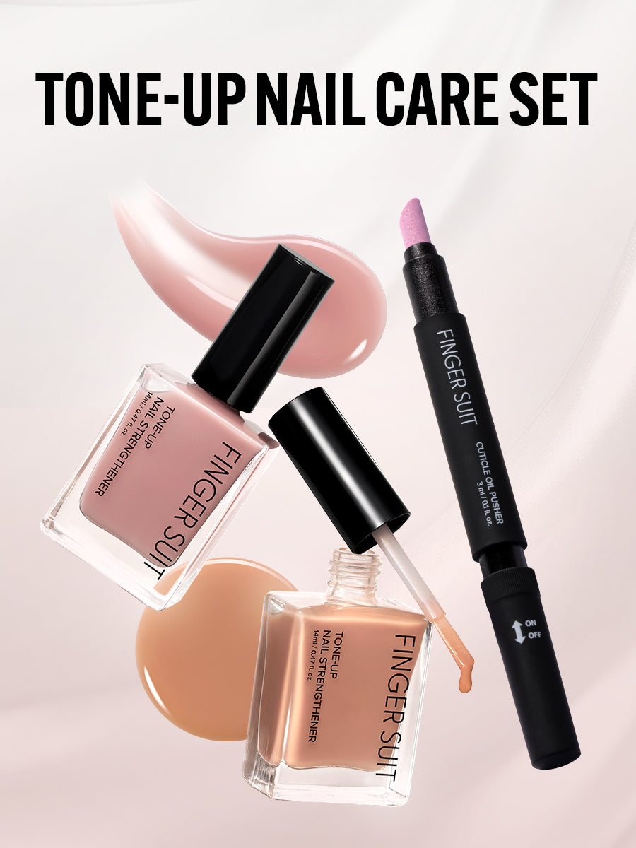 【選べるセット】TONE-UP NAIL CARE SET（美容液 2点＋プッシャー）
