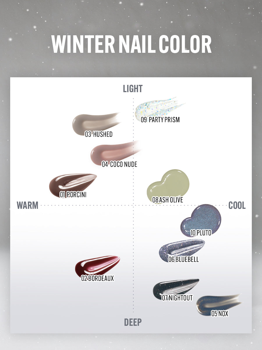 【選べる3点セット】WINTER NAIL（全10種）