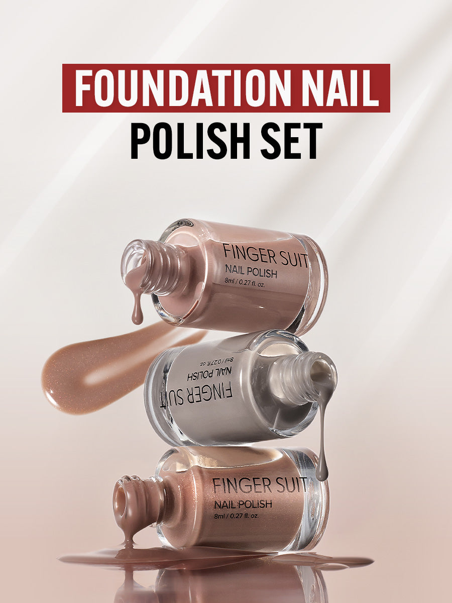 【選べる3点セット】FOUNDATION ネイル（全10種）